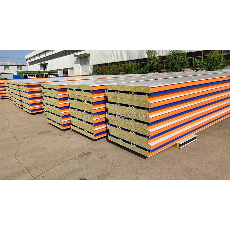 Insulated Metal PU PIR Roof and Wall Sandwich Panels Polyurethane Sandwich Panel Cold Room Panels