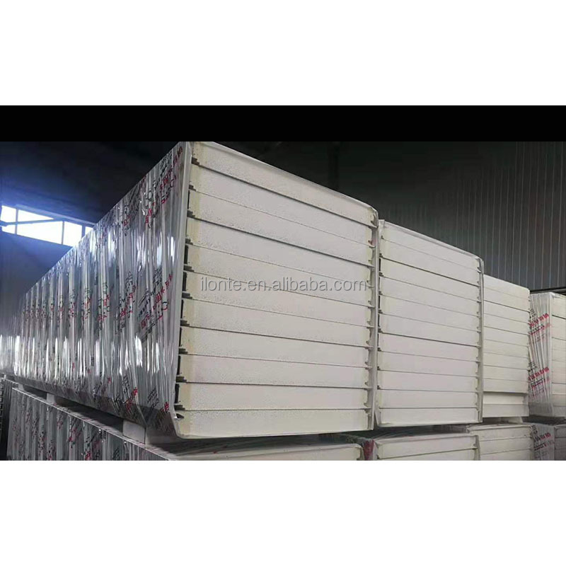 Metal Faced Insulating EPS cold storage wall sandwich panels for Roof and Wall