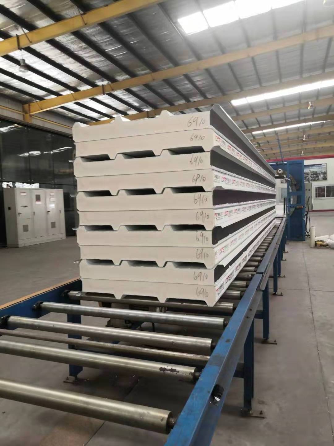 eps sandwich panel for prefab house,polyurethane sandwich panel, pu EPS sandwich panels for cold storage