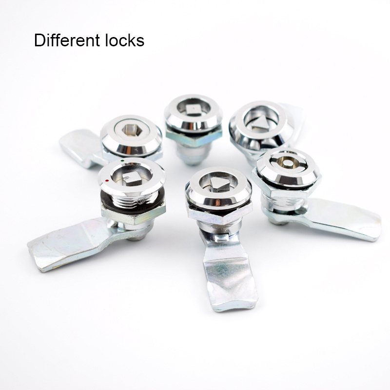 Wholesale Cabinet door lock cam latch MS705 Metal Turn Lock Zinc Alloy Quarter Turn cam lock