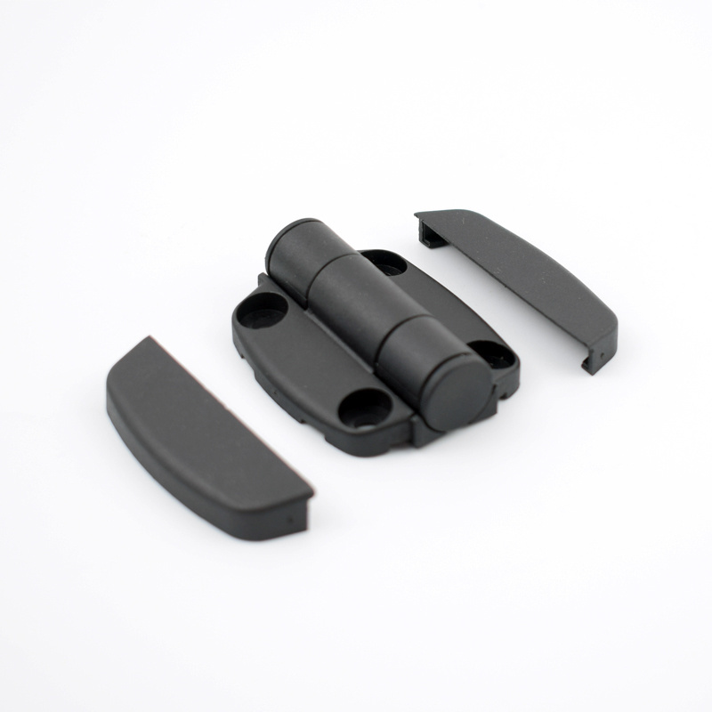 S3046 Made in China removable Hinge Plastic Damping Hinges Black friction hinge with screw