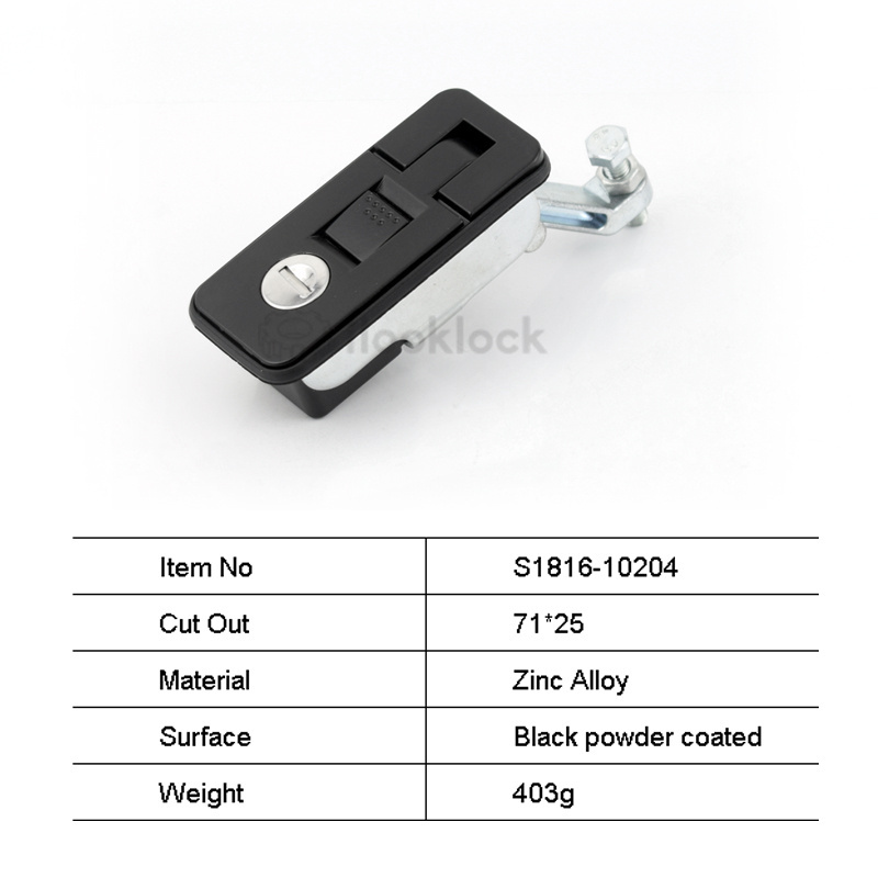 Zinc Alloy compression panel latch Lock Electrical locks camper trailer door lock