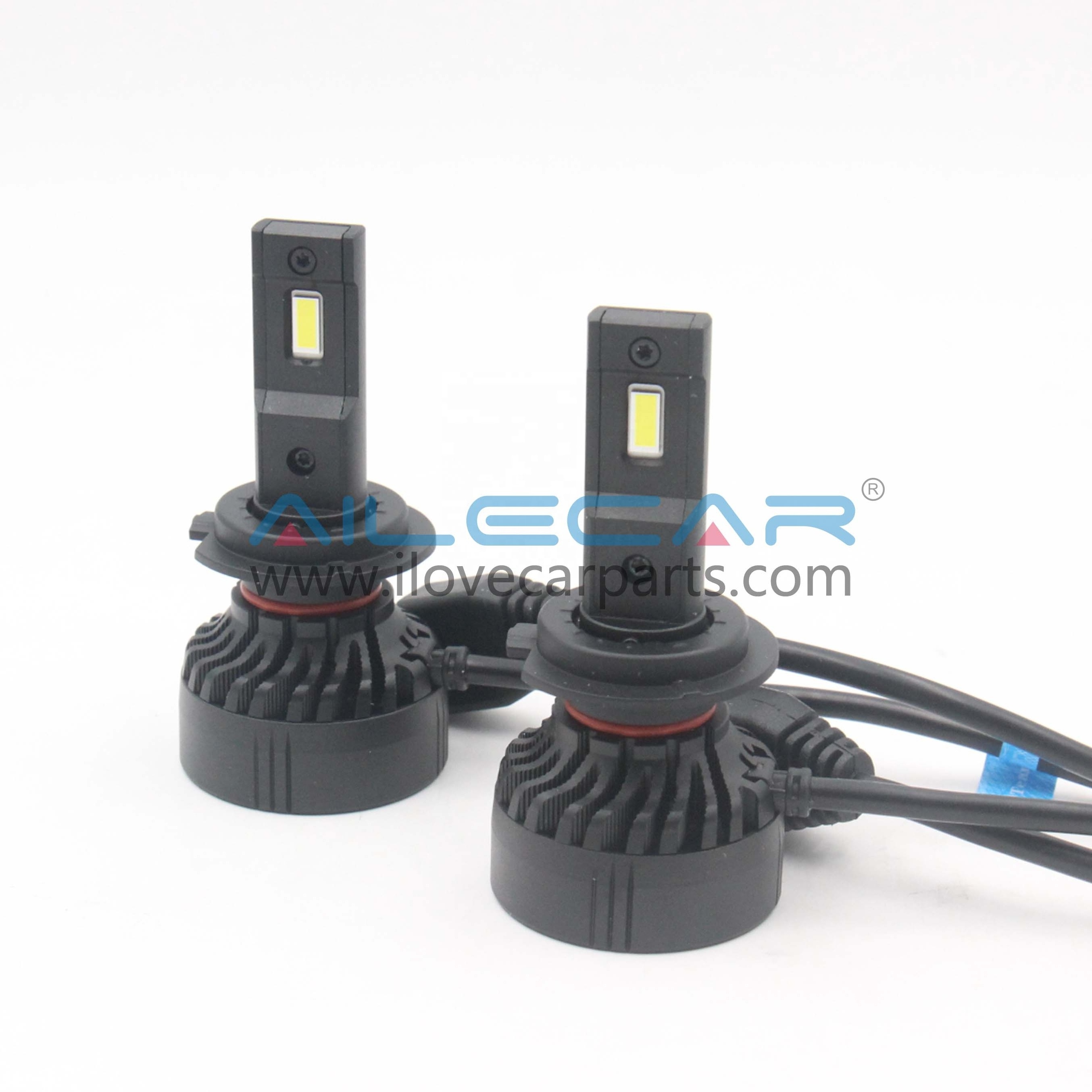 AILECAR F3S 45W H7 LED Headlight Bulb with Fan 3600LM 6500K