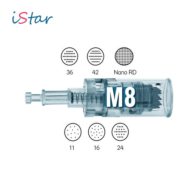 Dr pen M8 needle cartridges 11 16 24 36 42 Nano Dermapen Microneedle Needles