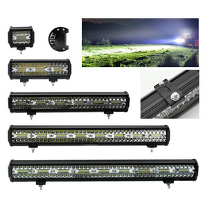 Working light bar for 4x4 ATV UTV offroad 60W 120W 180W 240W 300W 360W 420W 480W 540W 600W 660W Waterproof IP67 12v 36V dc led l