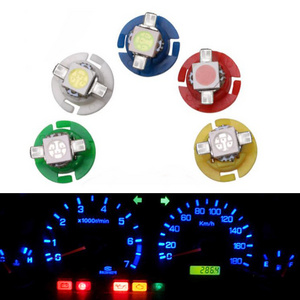 Auto interior lighting T3 T4.2 T4.7 T5B8.5 T6 T6.5 car dashboard warning indicator lamp instrument lights DC 12V led bulb light