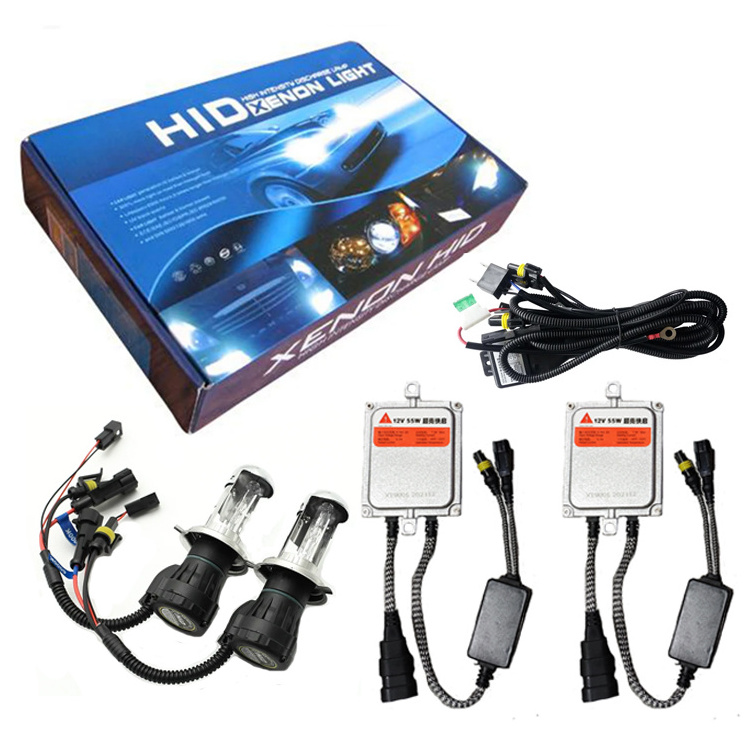 Standard AC 12V D2H 9005 9006 H1 H3 H4 H7 H11 55W ballast hid xenon headlight kit