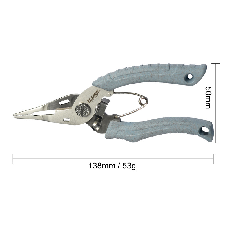 Weihai ILURE M138 Stainless Steel+ABS  Fishing Tool Fishing Plier