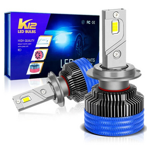 K12 Series Dual color High Power Car LED Headlight Bulbs H7 H11 9005 LED Headlight bulbs H4