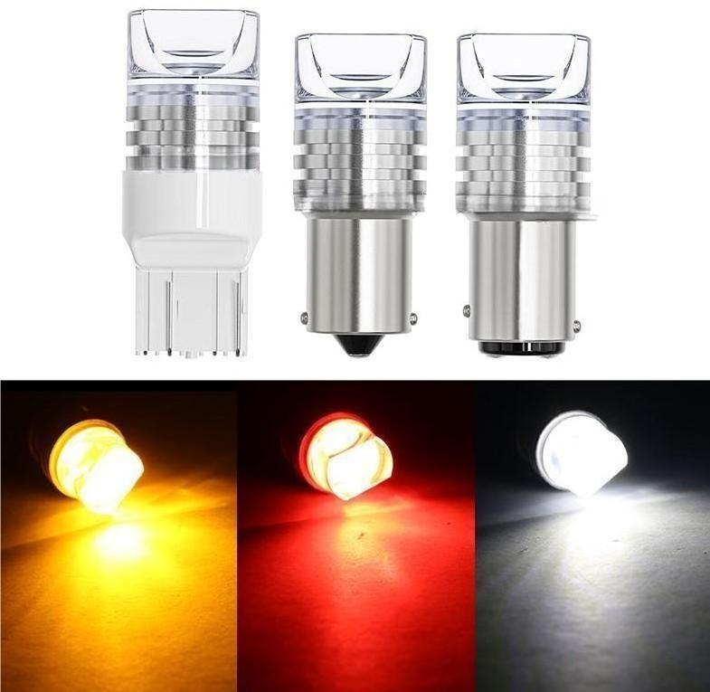 1156 BA15S P21W 1157 BAY15D 2835 9SMD LED Bulb Constant /Strobe Light Brake Turn Signal Light