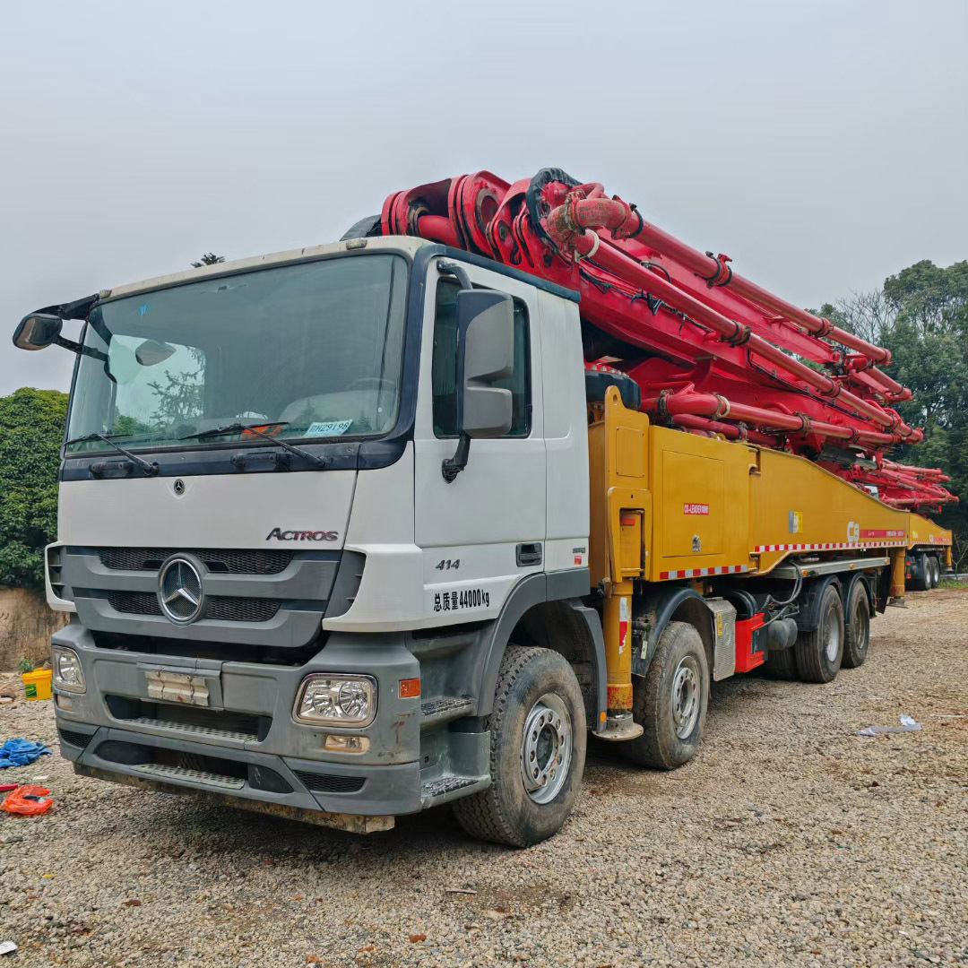 56m Second hand Used Sany Concrete Pump Truck 8X4 SYM5443THB 560C-8A