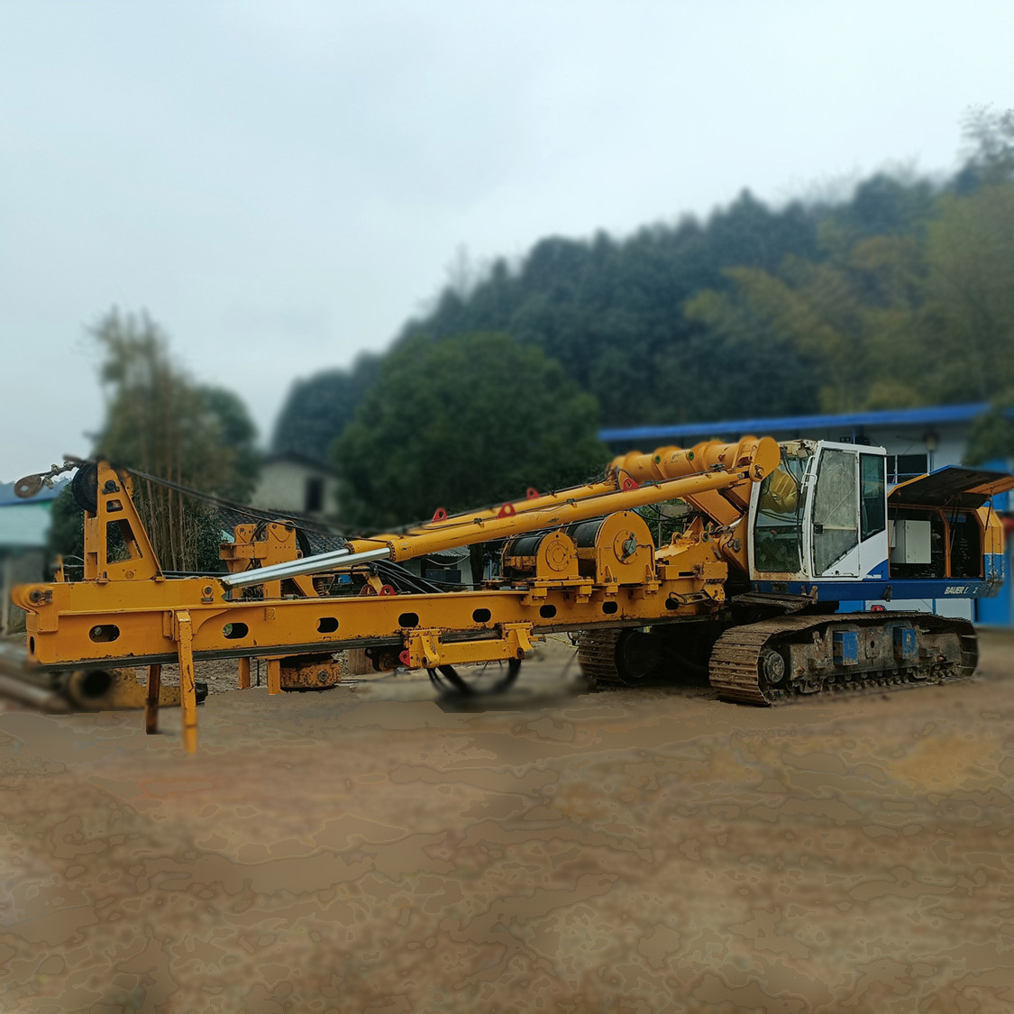 Cheap Price Used Bauer BG24/BG25/BG25C/BG26 Rotary Drilling Rig Piling Machinery for Sale