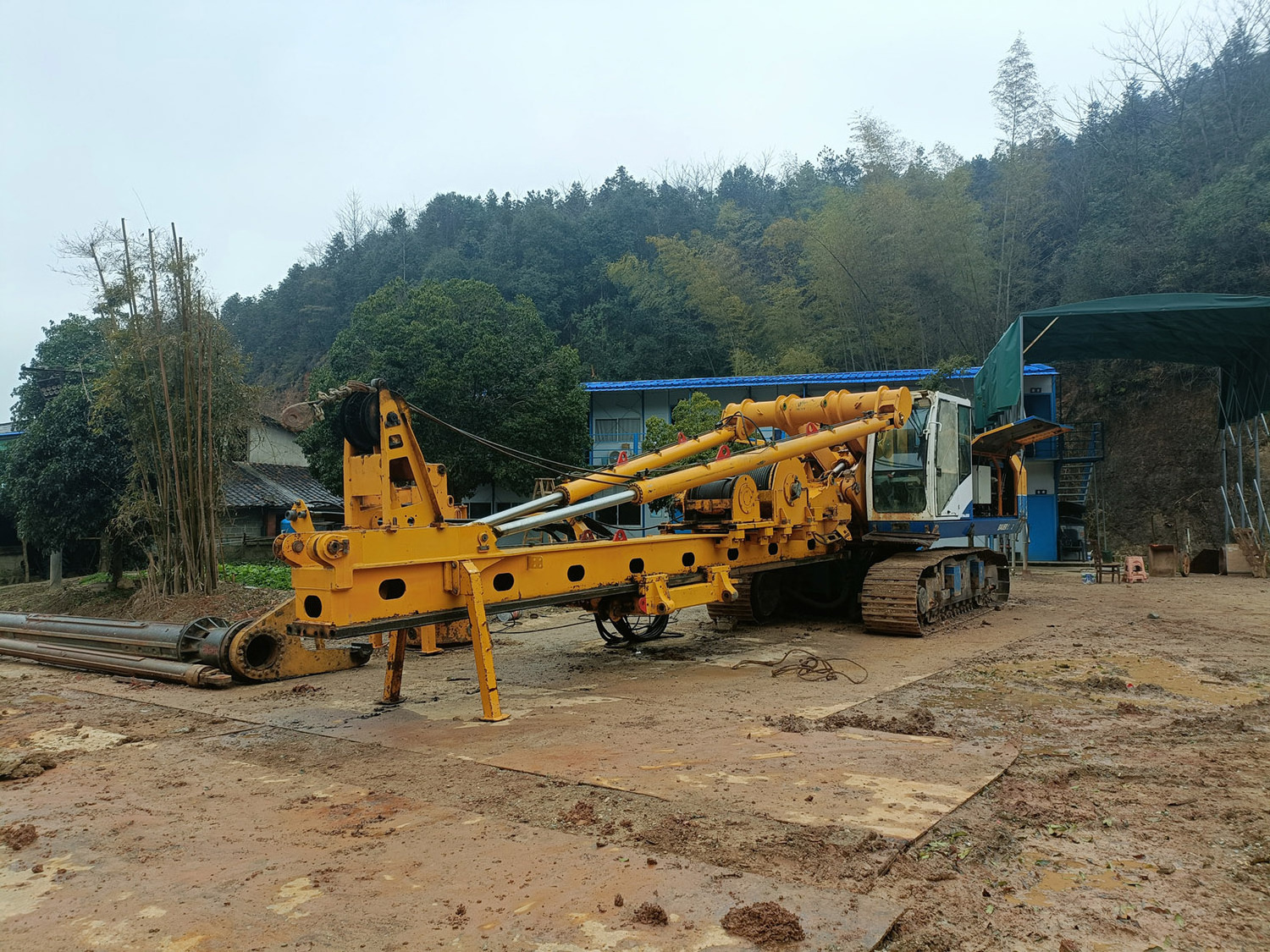 Cheap Price Used Bauer BG24/BG25/BG25C/BG26 Rotary Drilling Rig Piling Machinery for Sale