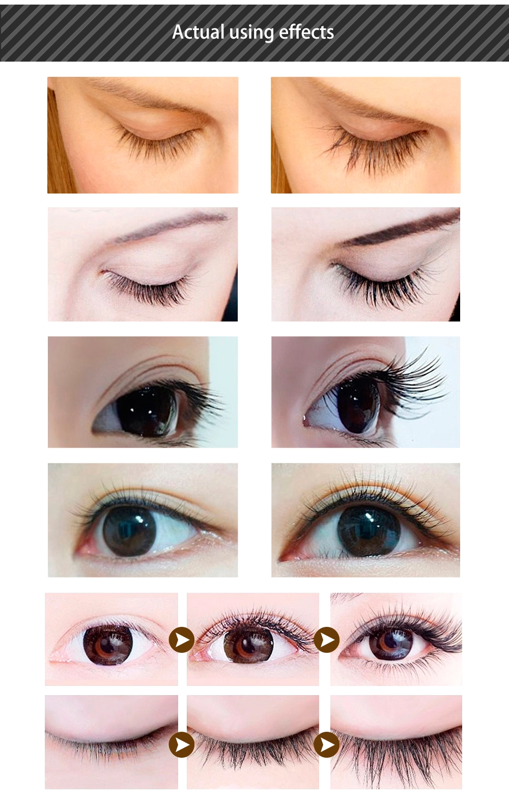 LANBENA Eye Lash Enhancing Eyebrow Grow Serum Eyelash Enhancer Growth Serum  Eyelash Serum