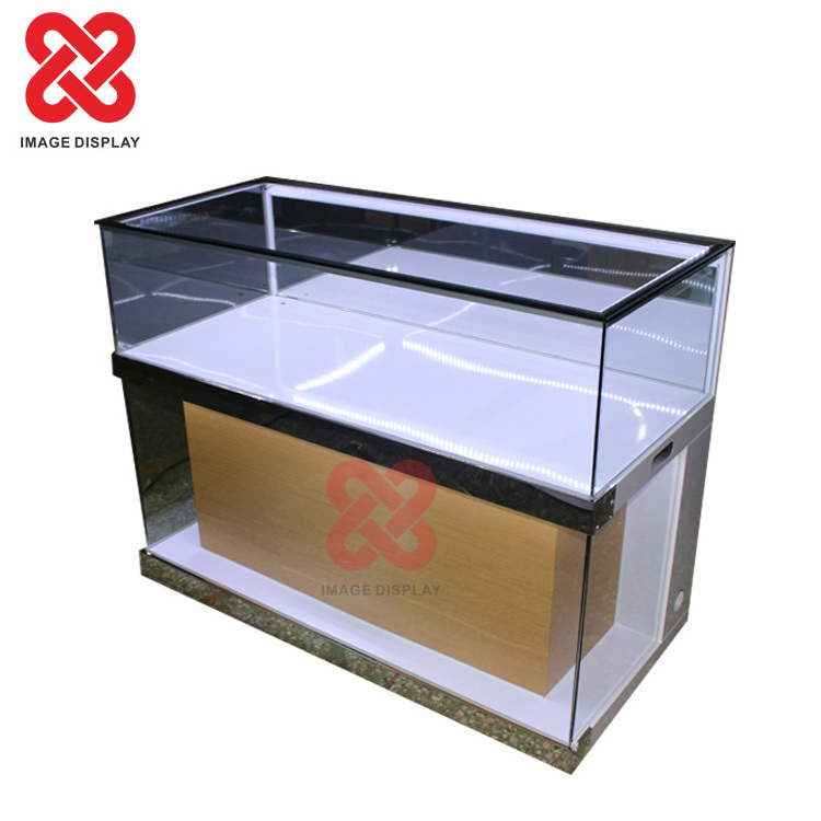 Retail High End Cell Phone Display Showcase OPPO/VIVO Mobile Phone Shop showcases glass display cabinet