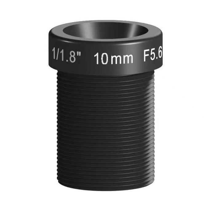 6mm Focal Length 1.00% Distortion 100mm MOD 6MP Resolution F5.6 Image Size 1/2