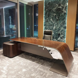 Luxurious Brands Office Desk Modern Design High End Executive Company Office Furniture For Boss