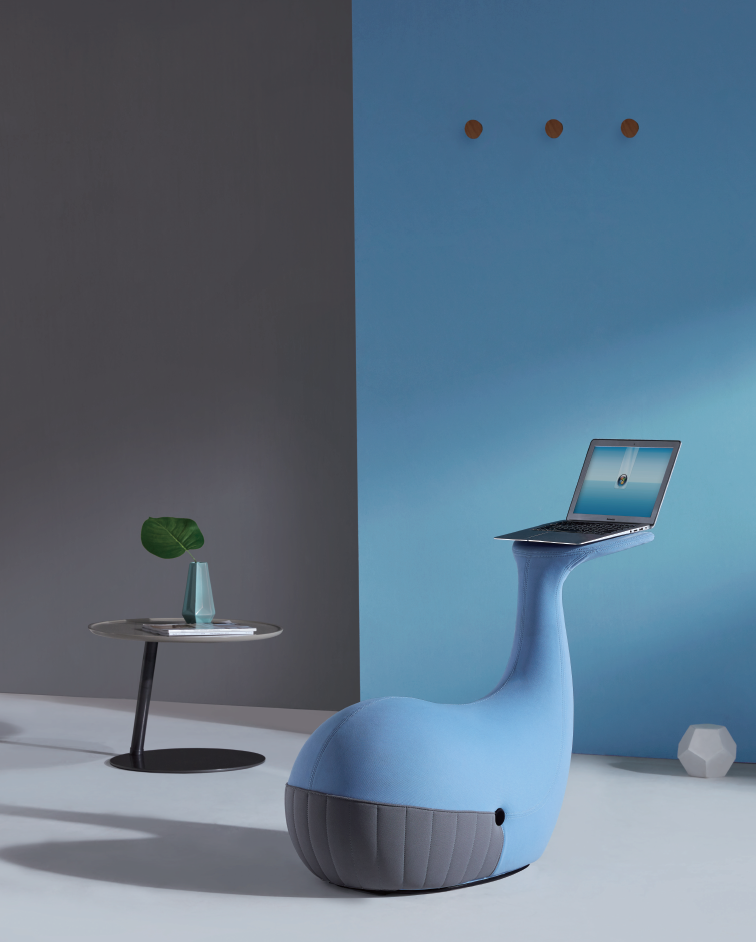 High Quality New Design Computer Using Whale Type Leisure Sofa Stool