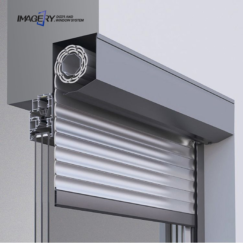 Imagery high quality motorized roller shutter for Australian and European market aluminium roller shutter door