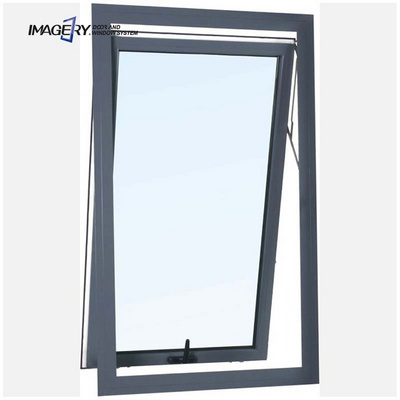 Imagery outward opening small outdoor waterproof aluminium house windows awning glass window for residential house windows