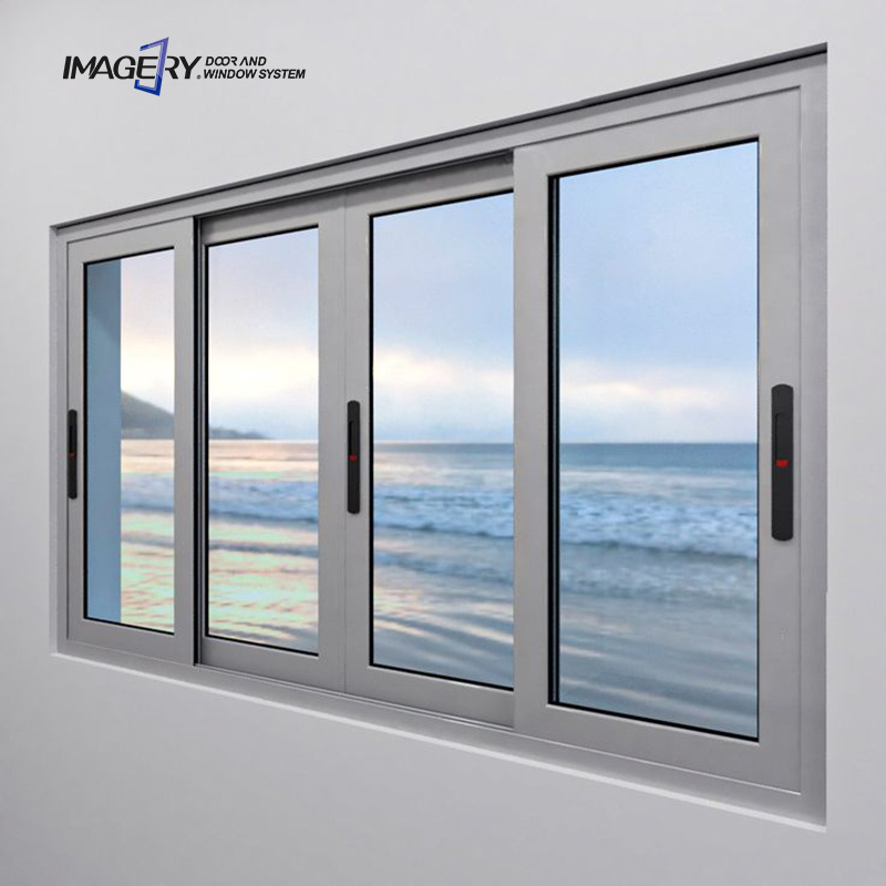 Imagery sliding glass doors system aluminum polycarbonate automatic sliding door mechanism plastic sliding bathroom door