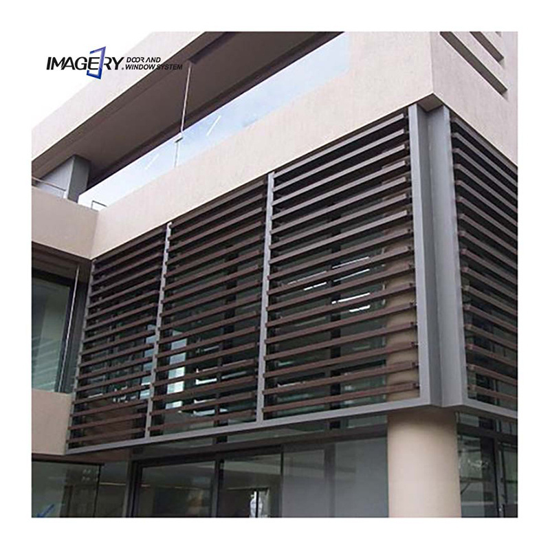 New design customized  indoor outdoor  aluminium window  wall shutters/louvers