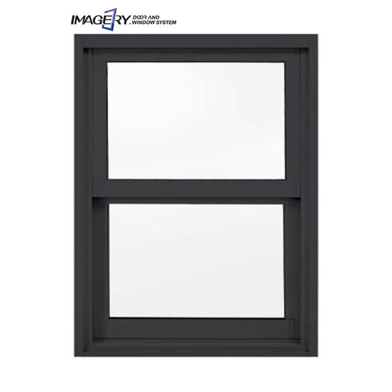 American style residential sash vertical up down sliding aluminium single hung window price philippines