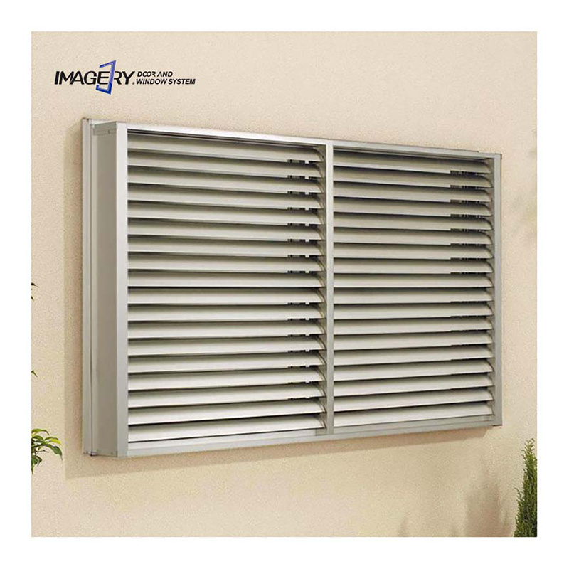 New design customized  indoor outdoor  aluminium window  wall shutters/louvers