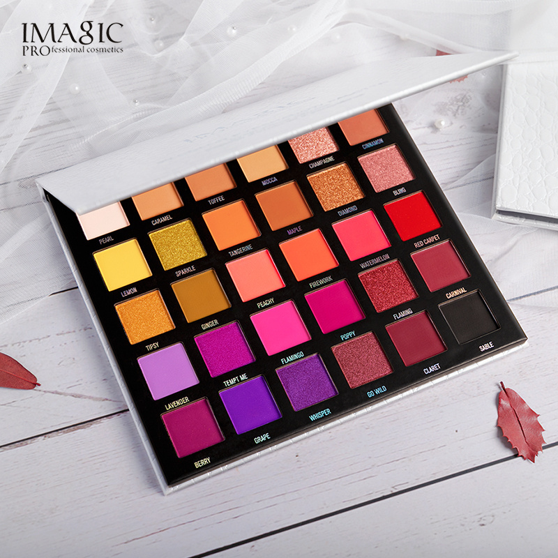 IMAGIC Hot Products For United States pressed palette eyeshadow pigment bulk wholesale organic eyeshadow