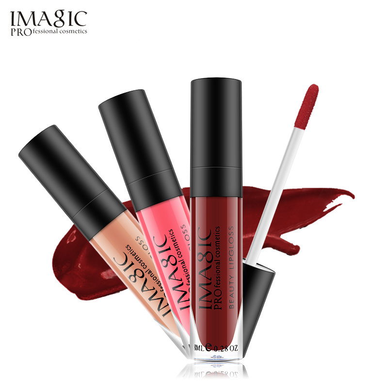 Imagic Lipstick Latest Cosmetics Makeup Best Ladies Matte Liquid Lipstick Moisturizing Chinese Cosmetics Makeup Lipstick