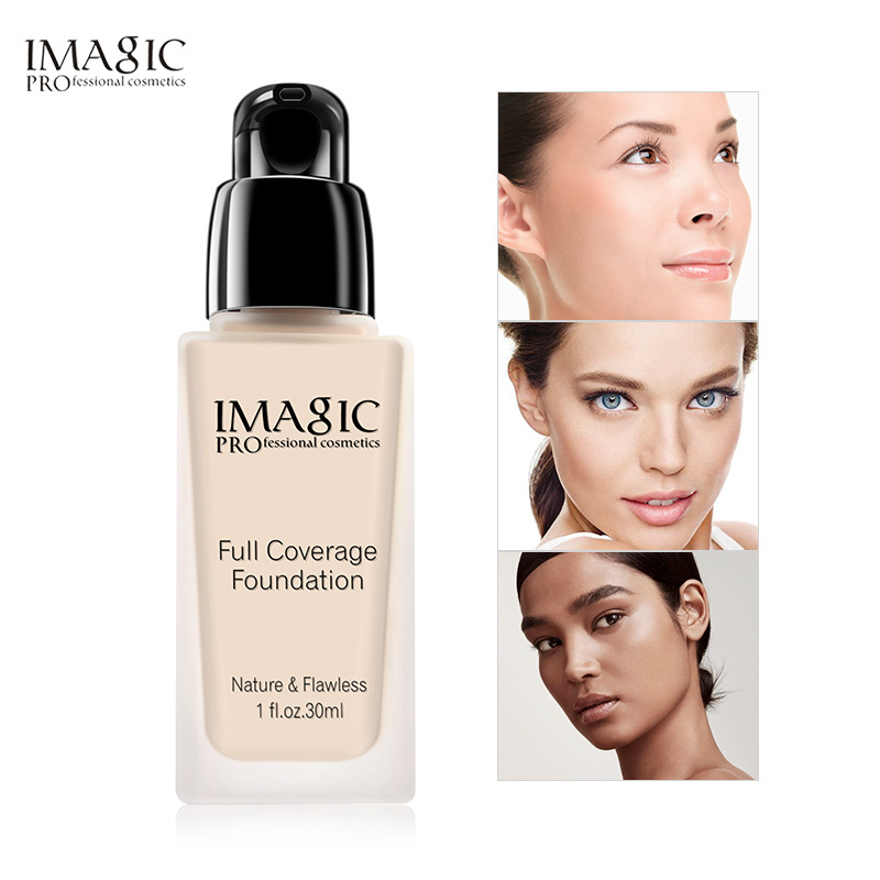 Imagic cosmetics new full coverage foundation spot removing liquid foundation matte waterproof foundation makeup