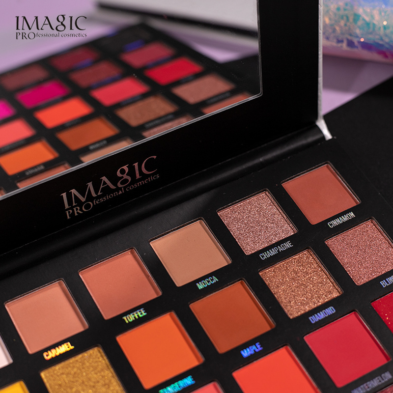 IMAGIC Hot Products For United States pressed palette eyeshadow pigment bulk wholesale organic eyeshadow