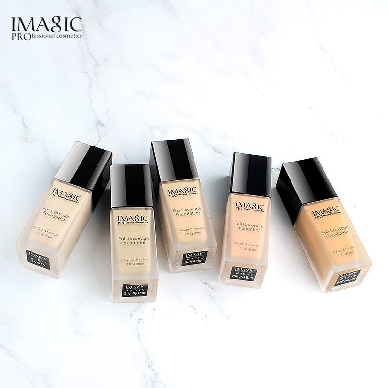 Imagic cosmetics new full coverage foundation spot removing liquid foundation matte waterproof foundation makeup