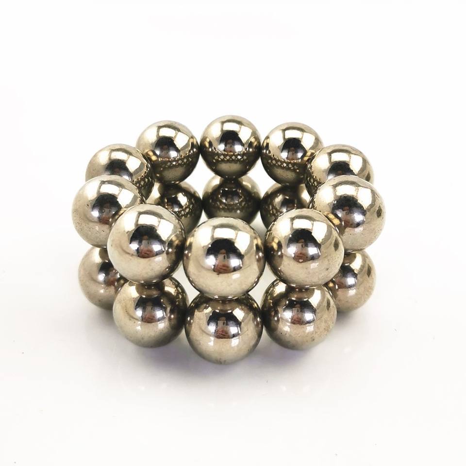 Custom 38MM Neodymium Magnet Sphere Bucky Rainbow Magnetic Balls Spheres