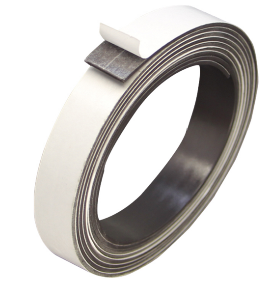 Magnet With 3-M Adhesive Tape, Agv Tesa Anisotropic Flexible Rubber Lem Untuk Magnet Tape Strip