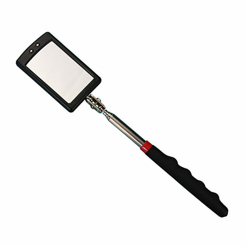 Strong Magnetic Telescoping Pick-up Tool Kit, 360 Swivel Inspection Mirror, Flexible Flashlight Magnet Pick Up Tool