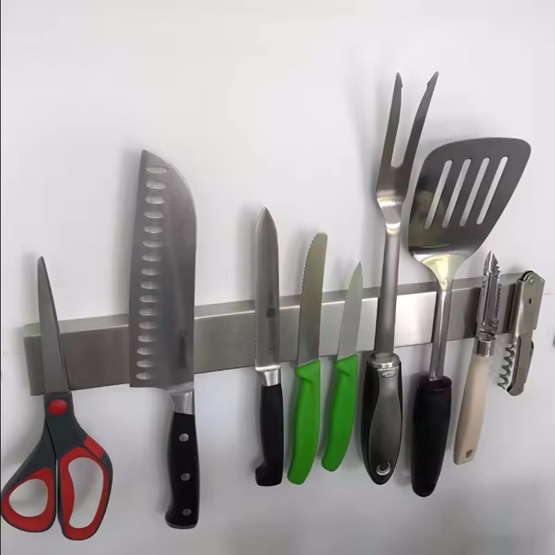 Magnetic Knife Holder for Wall 16inch Stainless Steel Strip Knife Magnet Rack Magnetic Knife Block