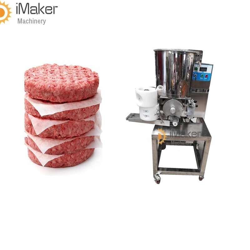 Professional chicken Nuggets Burger Making Machine  Fish Burger Patty Making Forming Machine Production Line