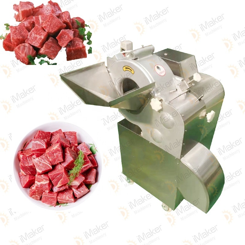 Automatic Food Processor Vegetable Chopper Slicer Dicer machine Meat Dicing Machine Cube Meat Cutting Dicer machine