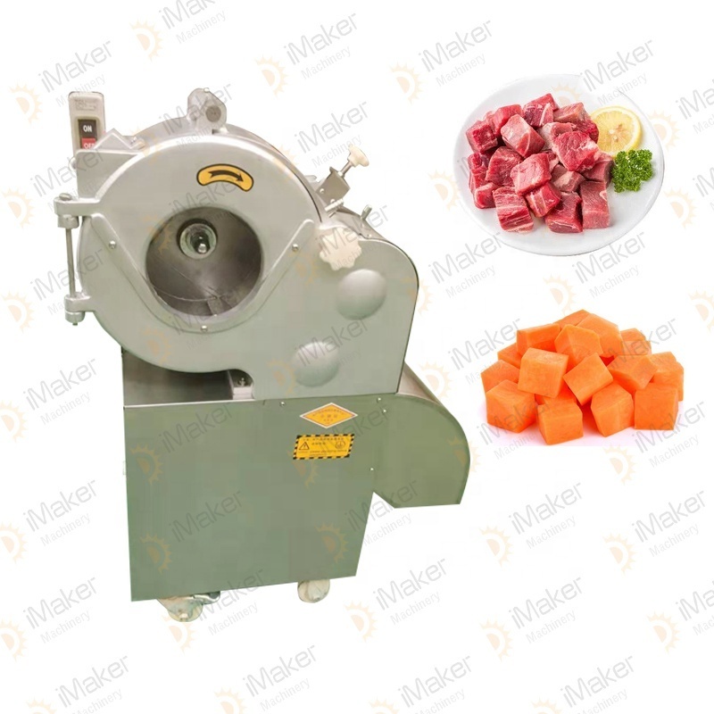 Automatic Food Processor Vegetable Chopper Slicer Dicer machine Meat Dicing Machine Cube Meat Cutting Dicer machine