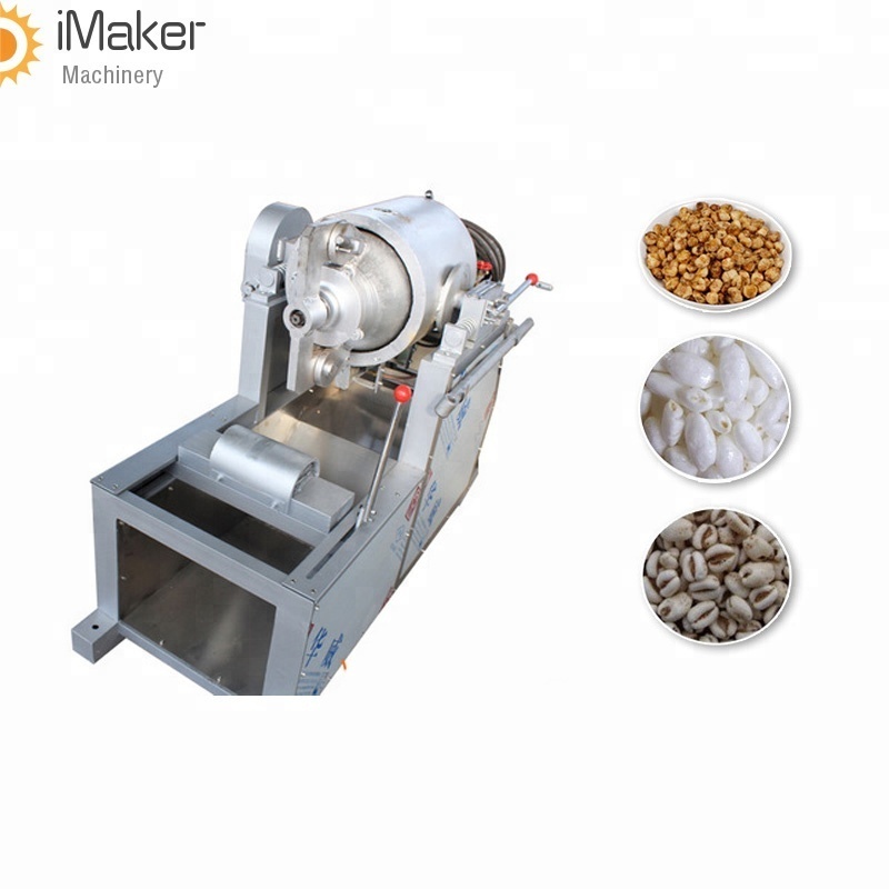 small scale corn rice puff making machine