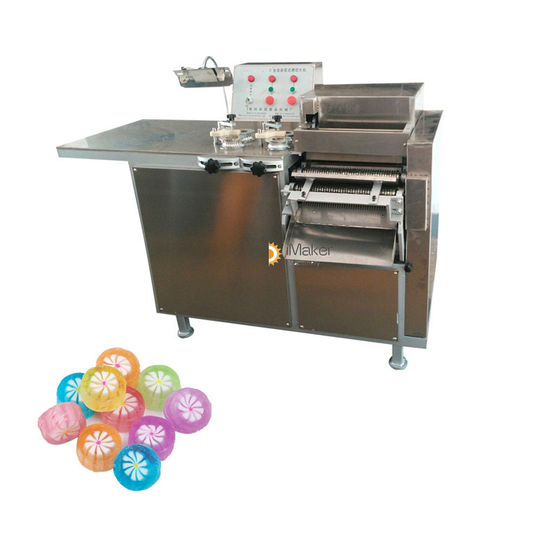 small sweet hard round candy ball making processing cutting machine cheap price