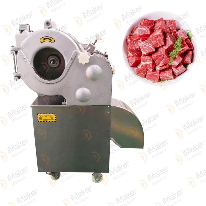 Automatic Food Processor Vegetable Chopper Slicer Dicer machine Meat Dicing Machine Cube Meat Cutting Dicer machine