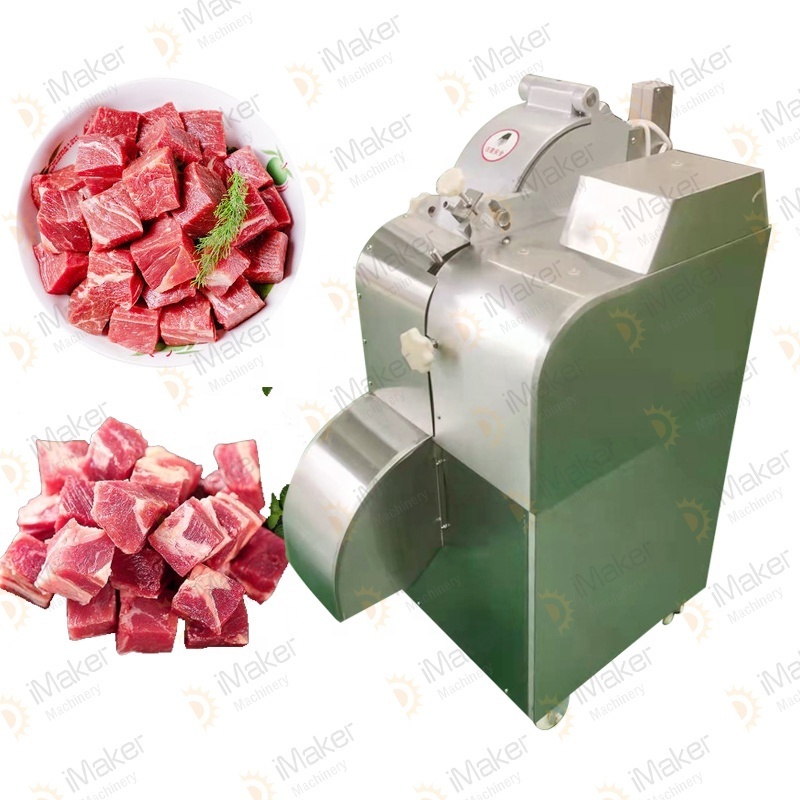 Automatic Food Processor Vegetable Chopper Slicer Dicer machine Meat Dicing Machine Cube Meat Cutting Dicer machine