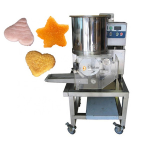 Professional chicken Nuggets Burger Making Machine  Fish Burger Patty Making Forming Machine Production Line