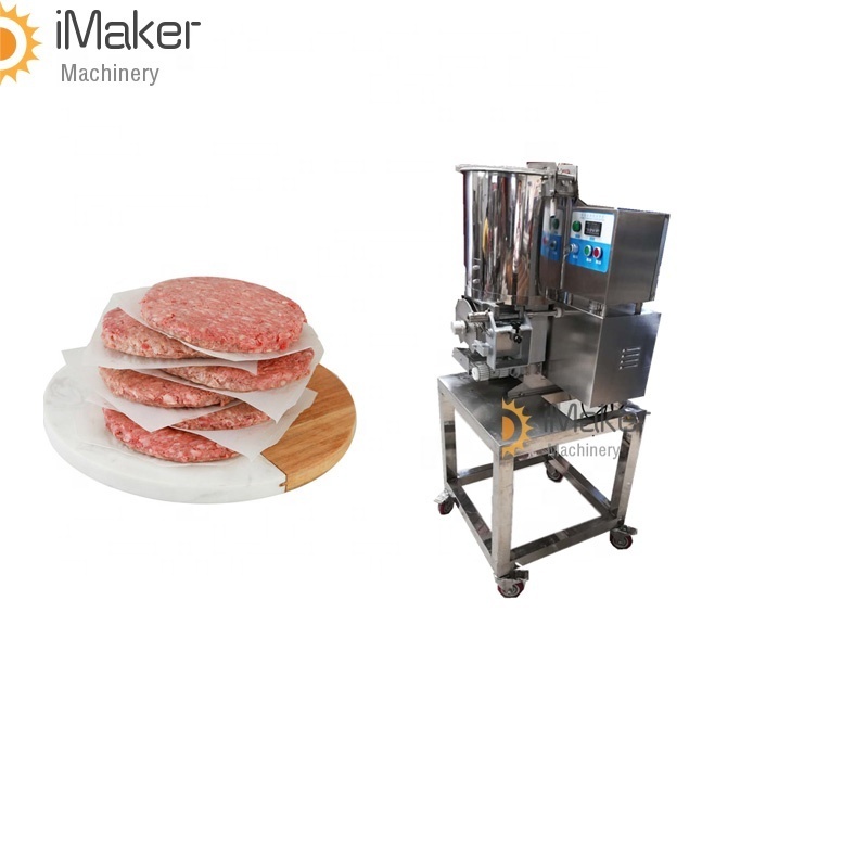 Professional chicken Nuggets Burger Making Machine  Fish Burger Patty Making Forming Machine Production Line