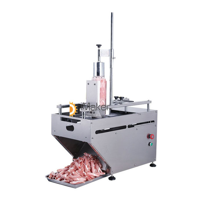 Meat Processing Used Machines / Frozen Lamb Flake Cutter / Meat Slicer Shred