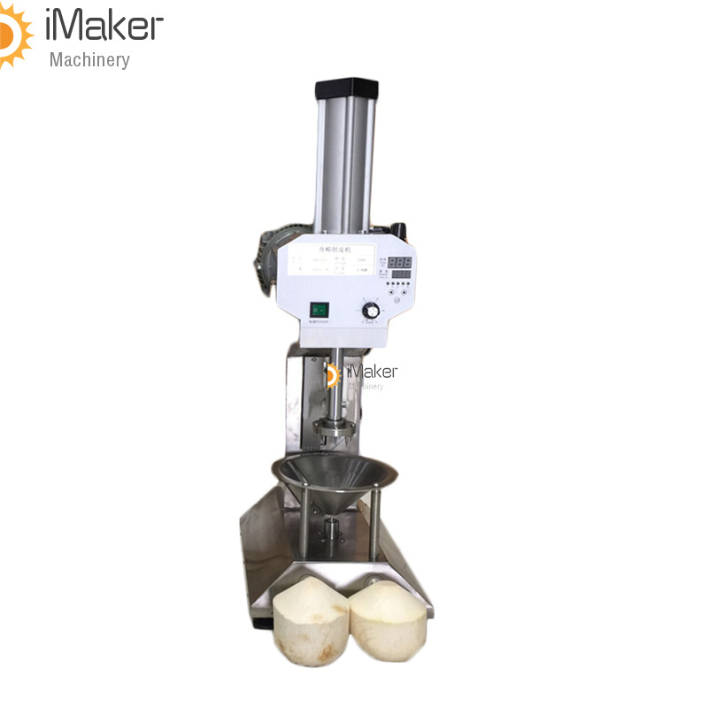 factory price Automatic Coconut Peeler Trimming Machine Coconut Dehusker Dehusking Peeling Cutting Machine