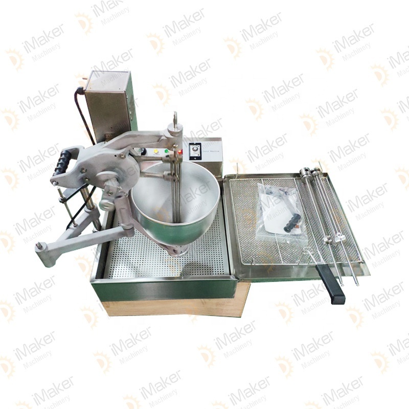 304 Stainless Steel Automatic Lokma Donut Machine Cake Donut Fryer Machine for Sale