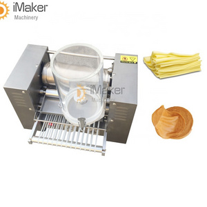 Automatic Egg Mexican Thin Cake Roll Bake Machine NEW  Durian Mille Crepe Cake Make Machine